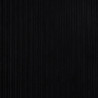Black Sherpa-Backed Ribbed Velvet - Maison Klem