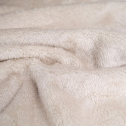Black Sherpa-Backed Ribbed Velvet - Maison Klem