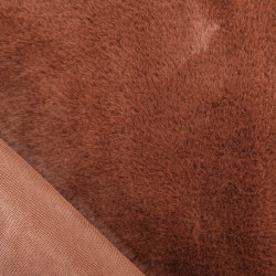 Fausse Fourrure Lapinou Chocolat - Maison Klem