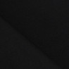 Black Caban-Style Knit Fabric Coat - Maison Klem