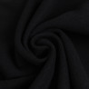 Tejido de punto con aspecto de chaqueta marinera, abrigo negro - Maison Klem