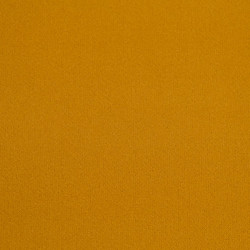 Ochre-Colored Caban-Style Knit Fabric Coat - Maison Klem