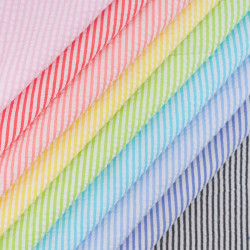 Striped Seersucker - Maison Klem