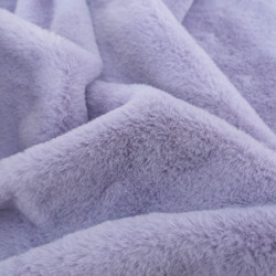 Fausse Fourrure Lapinou Lilas - Maison Klem
