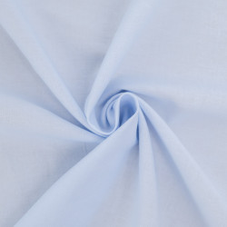 Light Gray-Blue Sanforized Cotton Fabric - Maison Klem