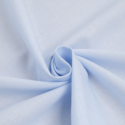 Light Gray-Blue Sanforized Cotton Fabric - Maison Klem