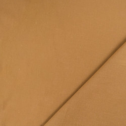 Tela de algodón sanforizada color caramelo - Maison Klem