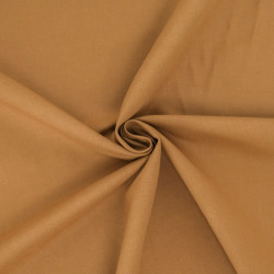 Tela de algodón sanforizada color caramelo - Maison Klem