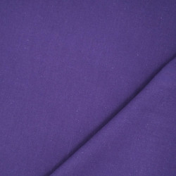 Tessuto in cotone sanforizzato viola - Maison Klem
