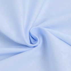 Tessuto in cotone sanforizzato blu pastello chiaro - Maison Klem