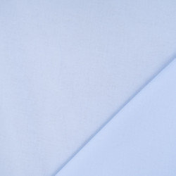 Tessuto in cotone sanforizzato blu pastello chiaro - Maison Klem