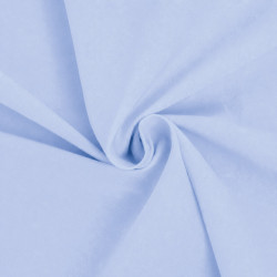 Tessuto in cotone sanforizzato blu pastello chiaro - Maison Klem