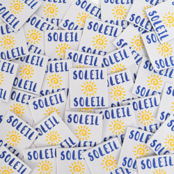 Nähetikett „Soleil Soleil“ – Maison Klem