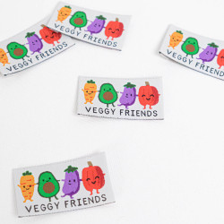 Veggy Friends Sew-On Label - Maison Klem