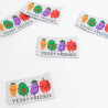 Veggy Friends Sew-On Label - Maison Klem