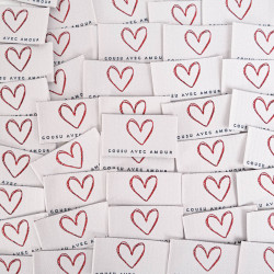 Naailabel ‘Cousu Avec Amour’ - Maison Klem