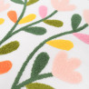 Punch-Needle-Bild „Fleur des Champs“ aus Samt, 45 × 45 – Maison Klem
