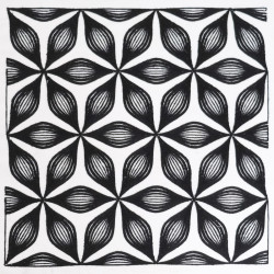 Graphic Velvet Punch Needle Panel  45*45 - Maison Klem