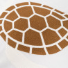 45 x 45 Velvet Turtle Punch Needle Panel - Maison Klem
