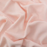 Licht gewassen linnen met viscose, nude roze - Maison Klem