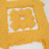Ethnic Punch Needle Wall Hanging, 30 x 50, Ochre - Maison Klem