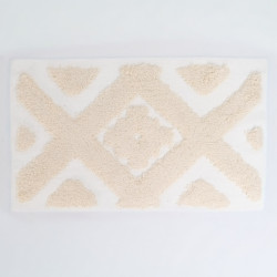 Ethnic Punch Needle Wall Hanging, 30 x 50, Ecru - Maison Klem