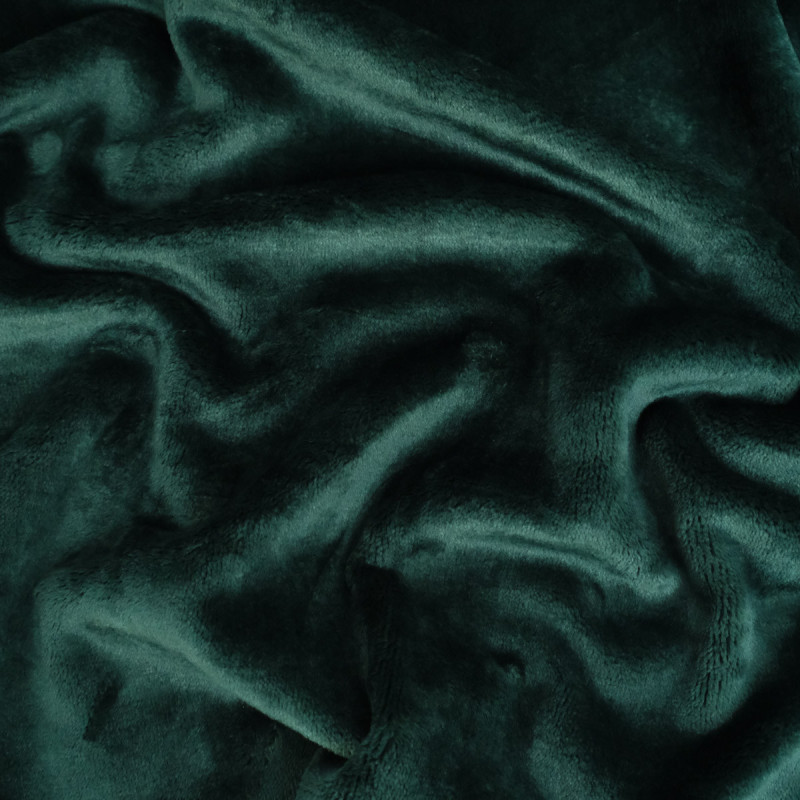 Peluche grueso de 400 g, verde bosque - Maison Klem