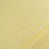Plumetis Coton Oeko-Tex jaune pastel