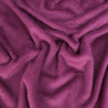 Peluche liso de 260 g, color ciruela - Maison Klem