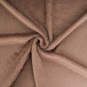 Solid-Color Plush Toy, 260 g, Chocolate Brown - Maison Klem
