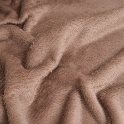Solid-Color Plush Toy, 260 g, Chocolate Brown - Maison Klem