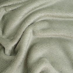 Solid-Color Plush Blanket, 260 g, Sage - Maison Klem