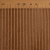 Velluto a coste con interno in sherpa color cacao - Maison Klem