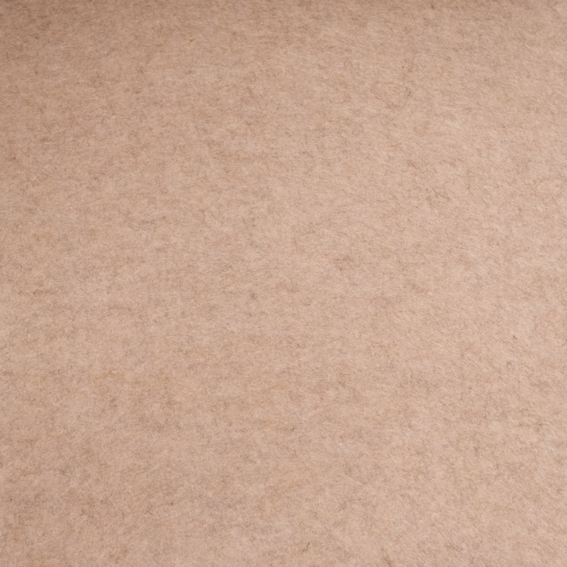 3 mm beige gemêleerd vilt - Maison Klem