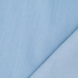 Chambray di cotone James azzurro - Maison Klem