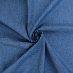 James Chambray aus Baumwolle, Indigoblau – Maison Klem