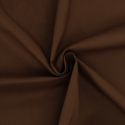 Alice Premium Solid Chocolate Cotton Poplin - Maison Klem