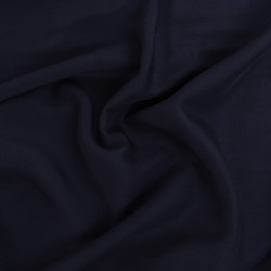 Marineblauw viscose sjaaltje - Laura - Maison Klem