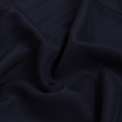 Navy Viscose Scarf - Laura - Maison Klem