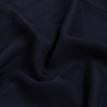 Navy Viscose Scarf - Laura - Maison Klem