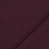 Solid Double Gauze, 135 cm, Eggplant - Thaïs - Maison Klem