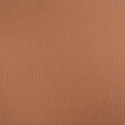 Solid Double Gauze, 135 cm, Cappuccino - Thaïs - Maison Klem