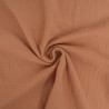 Solid Double Gauze, 135 cm, Cappuccino - Thaïs - Maison Klem