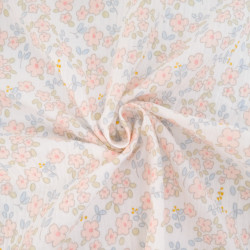 Tejido de gasa doble estampado «Sweety» - Maison Klem
