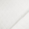 White Double Gauze Quilted with Floral Embroidery - Maison Klem