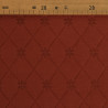 Double Gauze Quilt with Terracotta Flower Embroidery - Maison Klem
