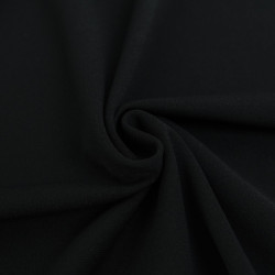 Schweres schwarzes Jersey – Maison Klem