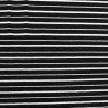 Black-and-White Striped Jersey - Maison Klem