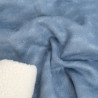 Denim con fodera in sherpa Montana blu - Maison Klem