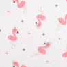 Jersey Matelassé Imprimé Rosy Le Flamand - Maison Klem